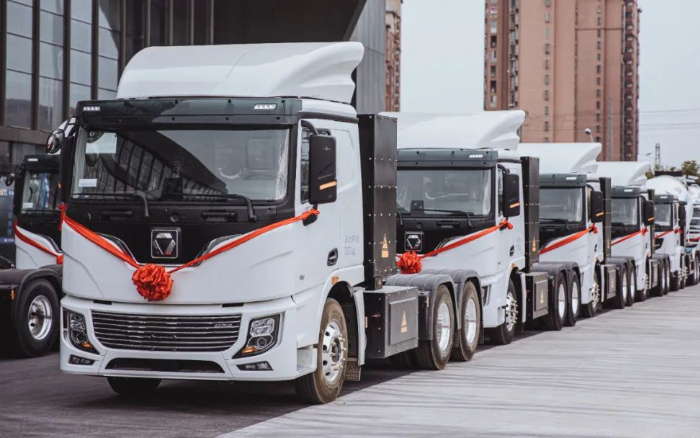 “绿”见安徽！！百台优德88新能源牵引车强势入驻