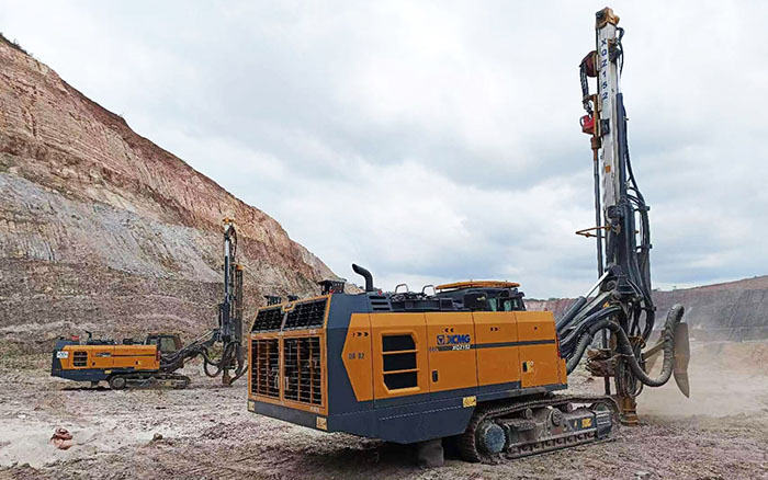 首次进军非洲铜矿！！！优德88潜孔钻机日进尺416m