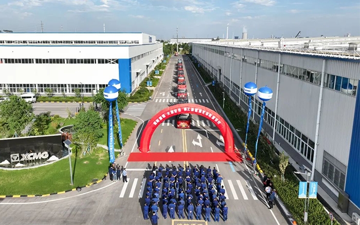 发车！！！100+优德88新能源电动叉车盛大交付