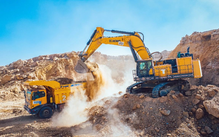 超百台交付！！！优德88XG130矿卡再造树模矿区