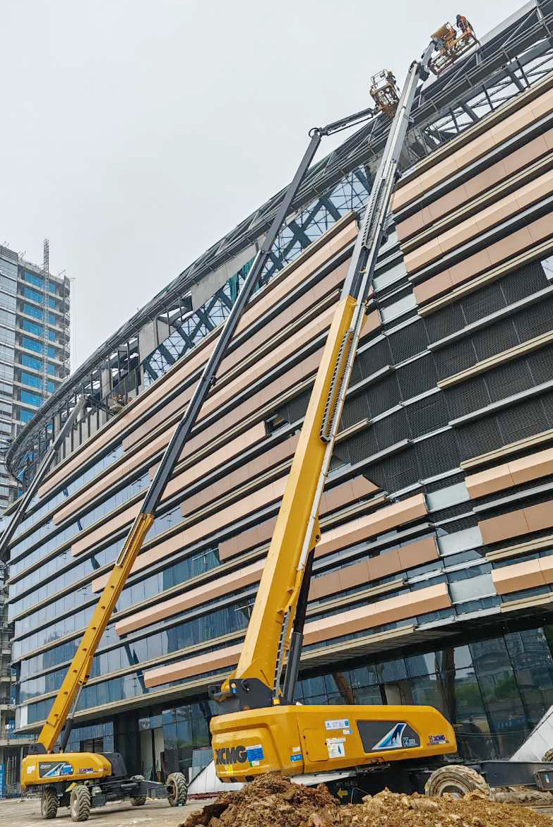 从蓝图到实景，，，优德88XGS40ACK-Li助力德清金融广场崛起