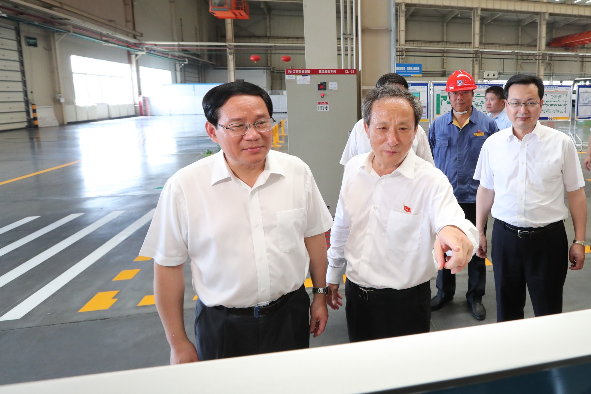 李强同志视察优德88集团