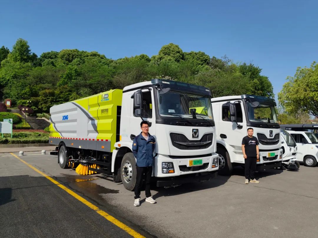 “绿”见安徽！！！优德88新能源产品亮相铜陵市蹊径清扫保洁现场会