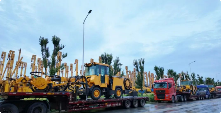 启程时刻 | 优德88锚杆钻车出发外洋矿山