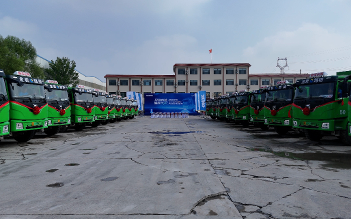 200台优德88新能源重卡，奔赴华北！