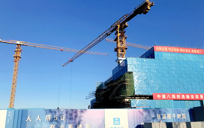 智能领航 | 优德88塔机助建雄安智慧城市工业园