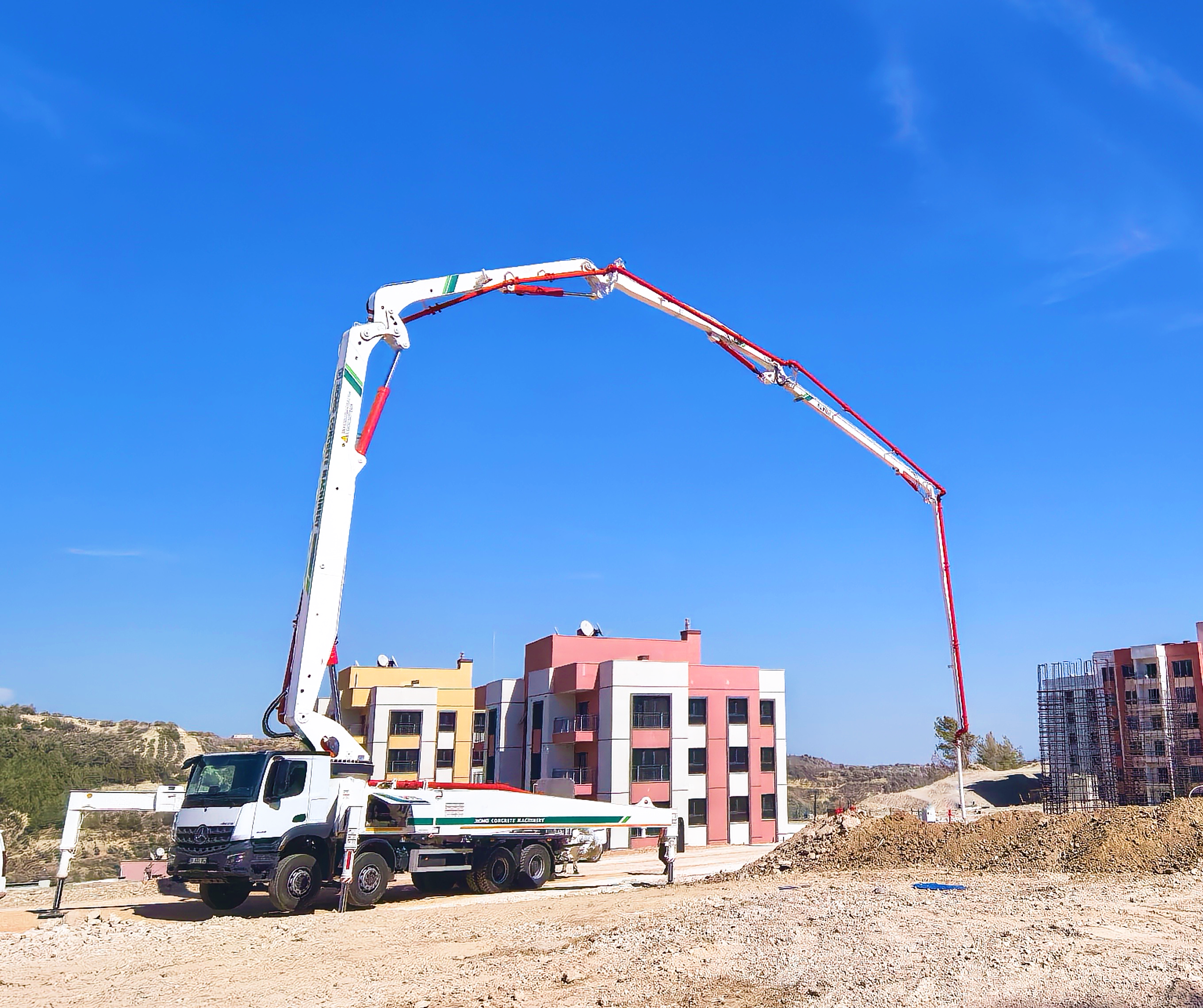 优德88HB47V泵车闪灼土耳其