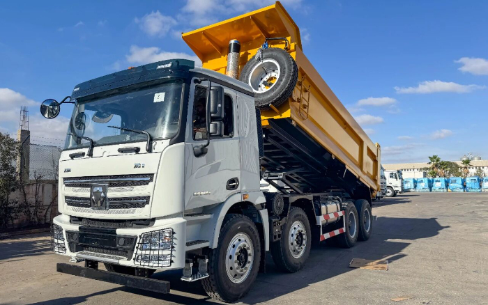 优德88自卸车硬核助力“一带一起”沿线基建项目