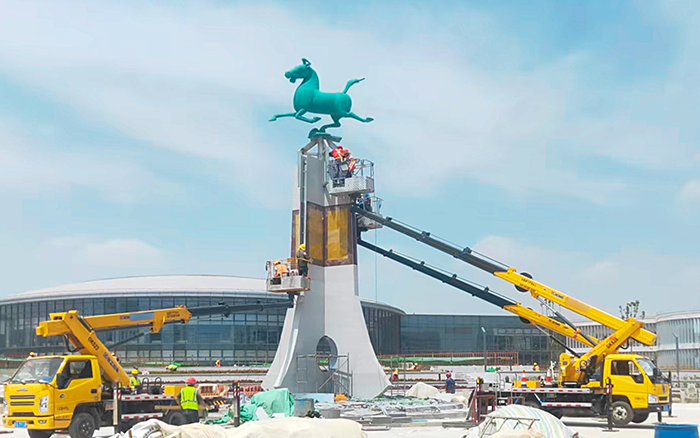 西北枢纽迎岑岭！！！ 兰州中川机场高空建设“颜值元勋”是优德88